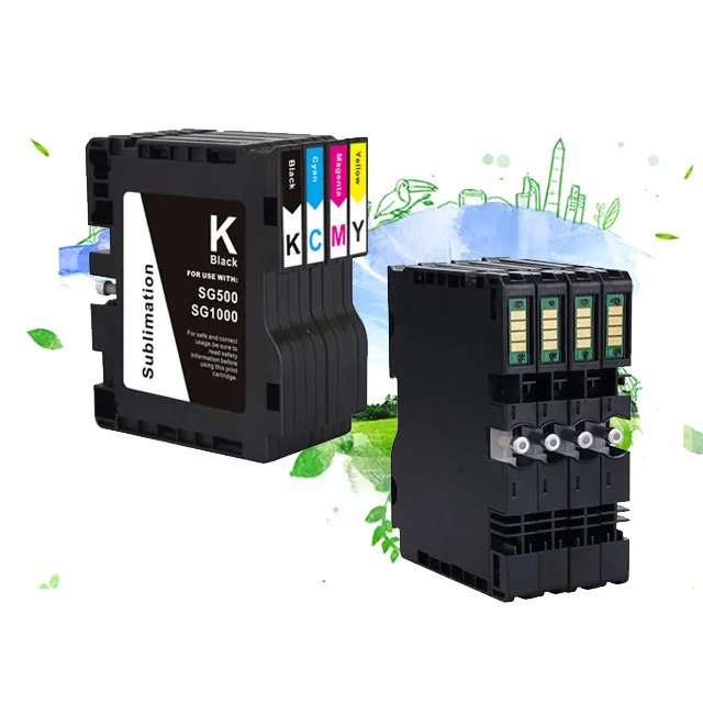 SG500/SG1000 Compatible Premium Color Inkjet Sublimation Ink Cartridge For Sawgrass Virtuoso Printer