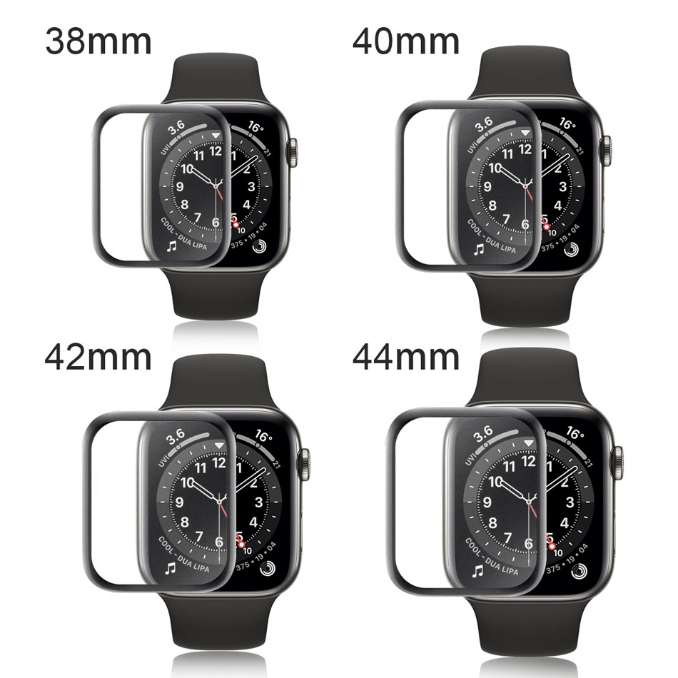 Матовая защитная пленка Coolyep для часов Apple Smart Watch Series 2 3 4 5 6, защита экрана Iwatch, полная пленка