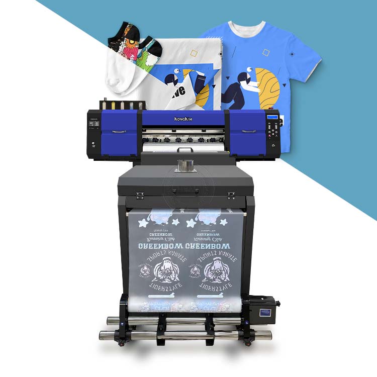 High-end t-shirt print machine dtf printers roll to roll pet film printing machine for any kinds of tshirt