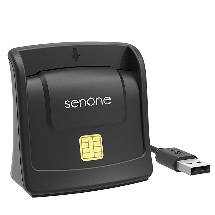 Usb 2.0 Smart Credit Card Reader For Sim/ Ic/ Id/ Sd/credit Card Compatible