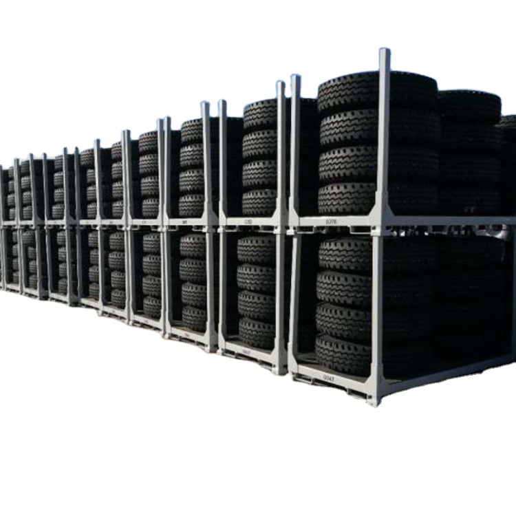 Wholesale Metal Car Heavy Duty Portable Tyre Rack  Storage Racks Display