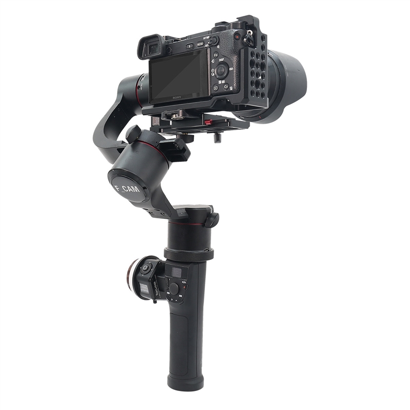 3-axis stabilized SLR camera gimbal stabilizer