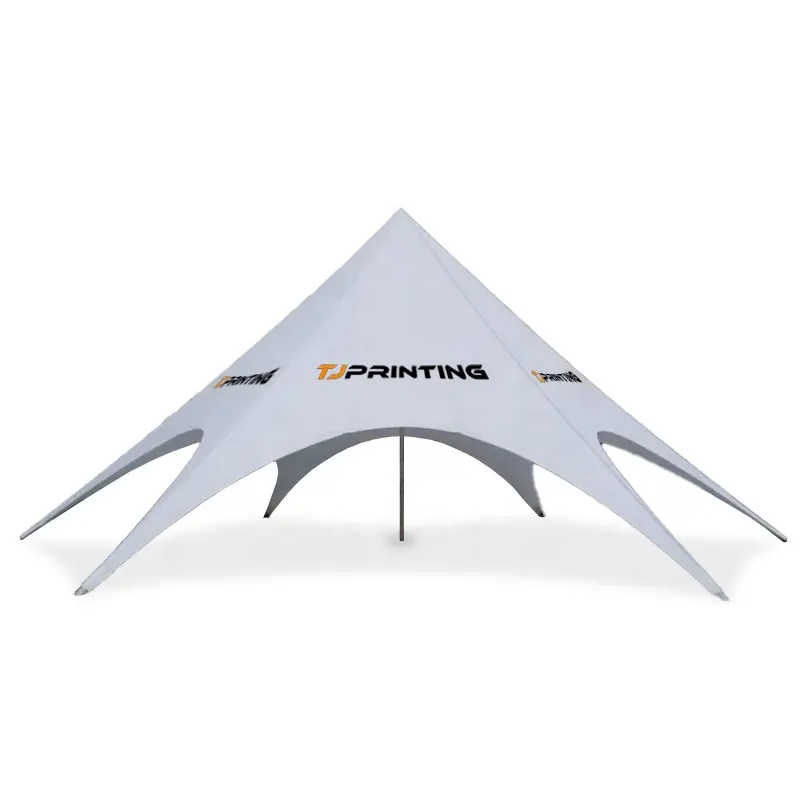 Promotional Trade Show Custom Large Pop Up Double Top Tops Spider Event Tent Camping Beach Star Spider Tent For Outdoor Display