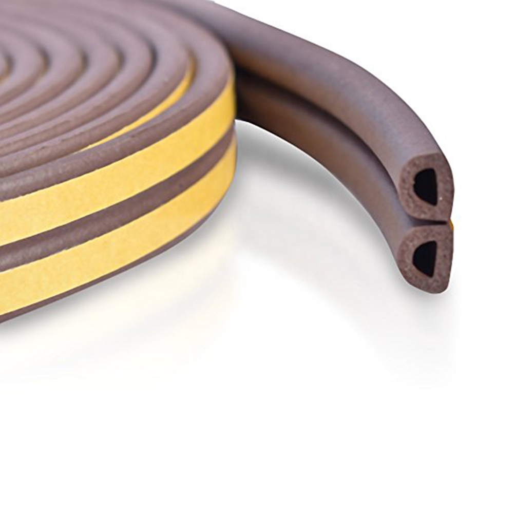 Самоклеящееся уплотнение из пенорезины EPDM для дверей и окон