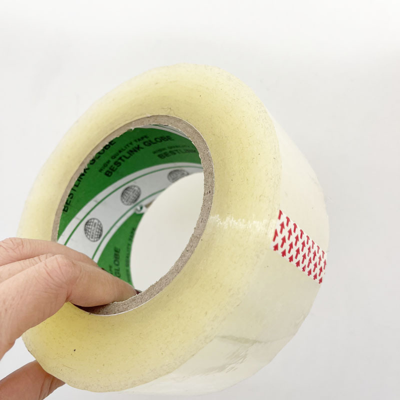 Hot Selling 40mic 48mm 100Y Transparent Bopp Adhesive Tape Clear Packing Tape for Carton Sealing