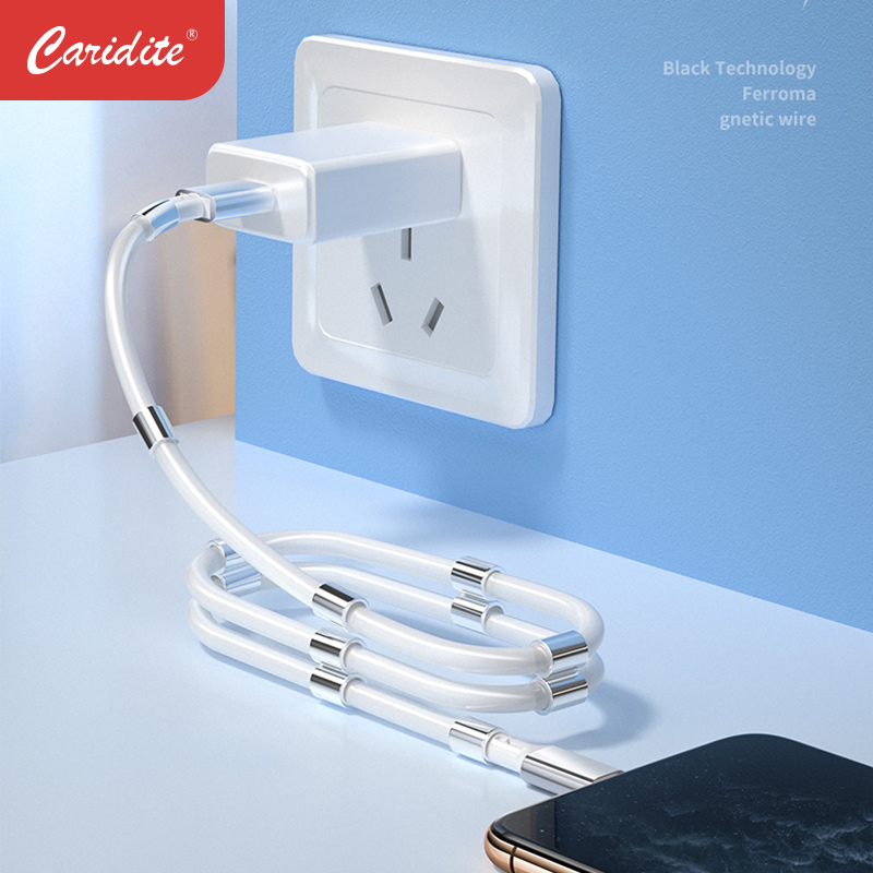 Caridite Магнитный зарядный кабель 2020 Usb кабель для быстрой зарядки для мобильного телефона кабель для передачи данных Usb для андроид кабель Type-C для передачи данных