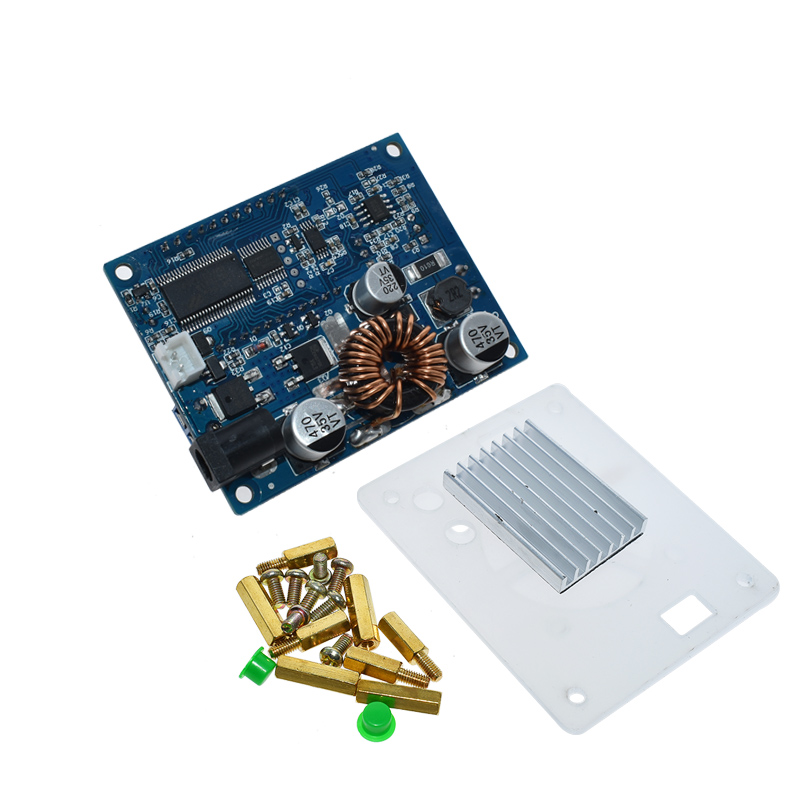 DC DC Automatic Boost / Buck Converter CC CV Power Module 0.5-30V 4A 35W Adjustable Regulated power supply Voltmeter ammeter