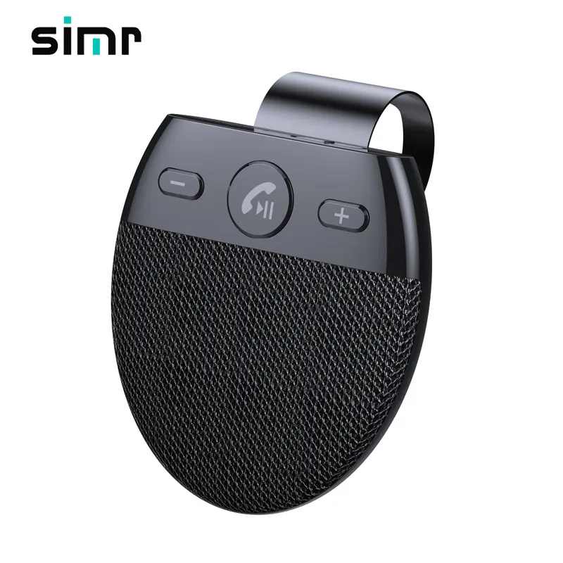 simr Louder speaker handsfree car kit wireless speakerphone two phones siri voice car blue-tooth handsfree