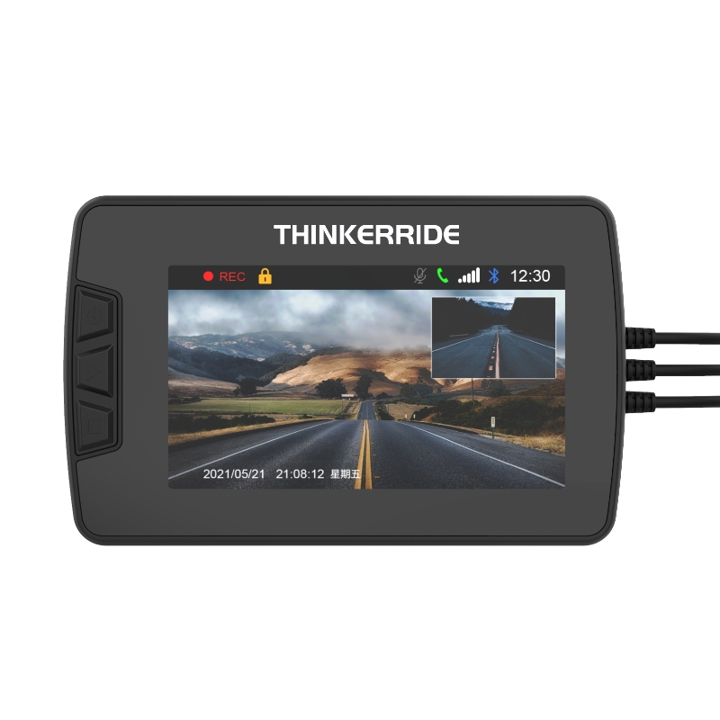 Велосипедные аксессуары IP66, навигация для мотоцикла и GPS-навигатор, полноэкранная навигация для электрического мотоцикла