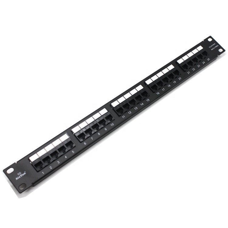 4P4C 6P4C 6P6C 25 порт Cat3 RJ11 RJ12 UTP голос Keystone Jack модуль формы "кошачий 3 телефон коммутационная панель