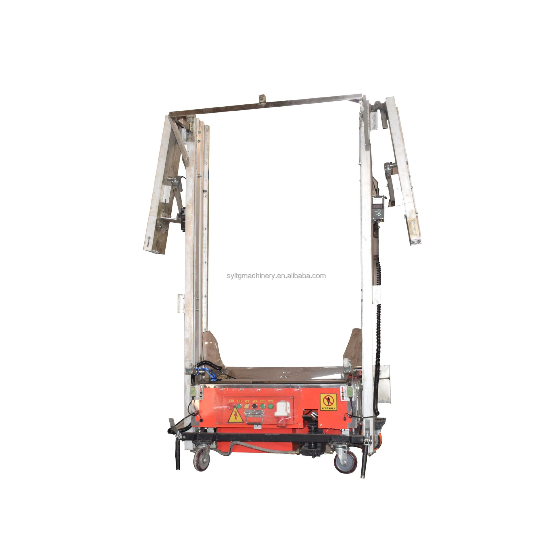 Automatic Wall Plaster Machine Building Construction Wall Plaster Rendering Machine for wall cement Plastering Machine