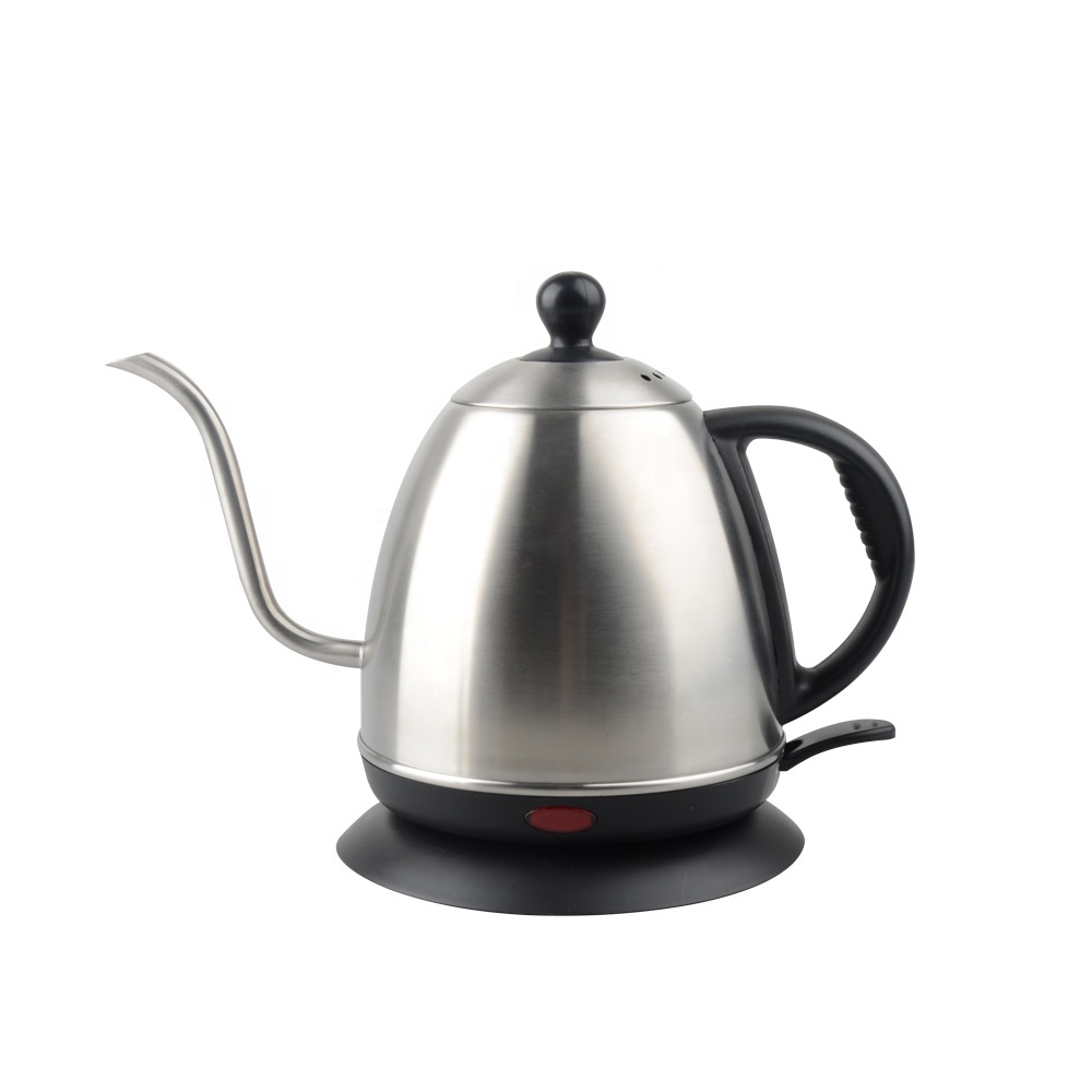 Кофейные инструменты CAFEMASY S/S Goose Nock, электрический чайник на 1 л, чайник для заваривания кофе, чайник для кофе