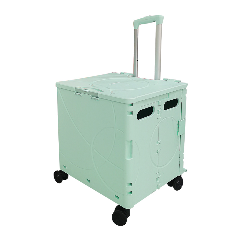 Carrito de la compras plegable 4 колеса для роликовых OEM/ODM PP оптовая складная корзина для покупок, багажные тележки для аэропорта с 4 колесами