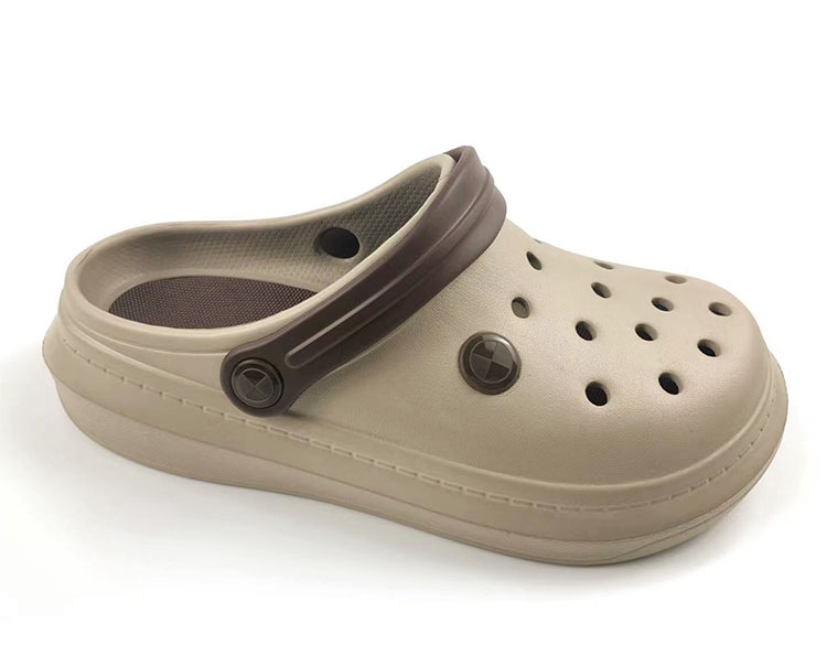 EVA material accept LOGO custom factory direct sales ladies garden slippers sandals with hole sandals and slippers