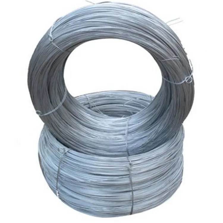 High Strength Galvanized Steel Wire high tensile galvanized steel oval wire 17/15 3.0x2.4mm, 700kgf