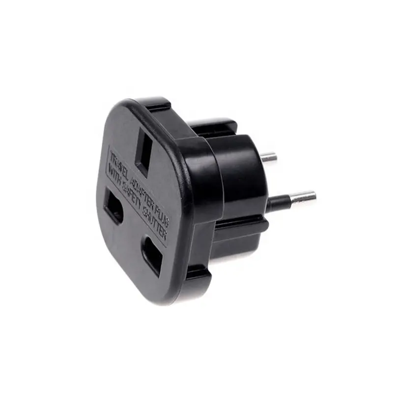 Universal UK to EU 2Pin travel plug adapter For Home Appliances