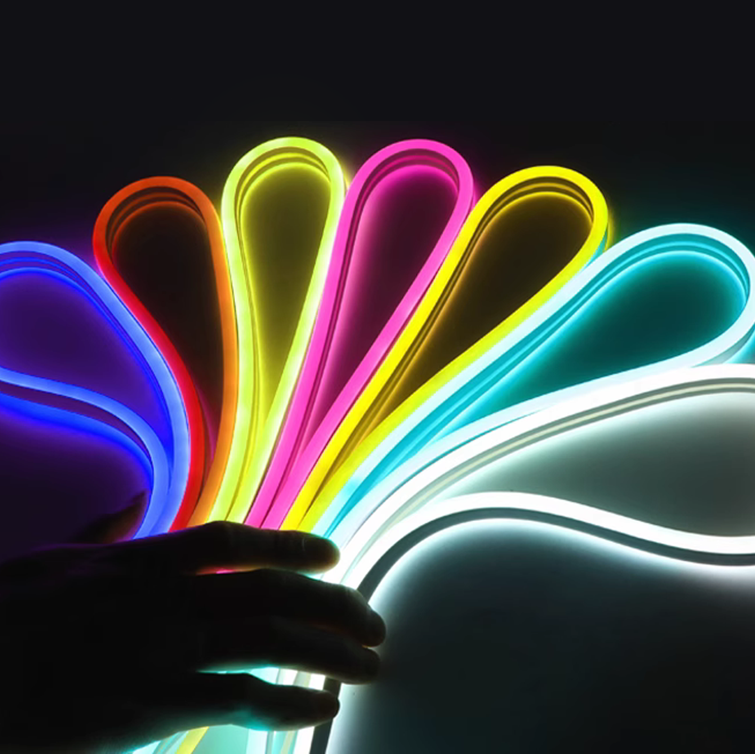 Светодиодная лента Diyilight, умные световые полосы с пультом управления приложением, 5050 RGB светодиодные фонари