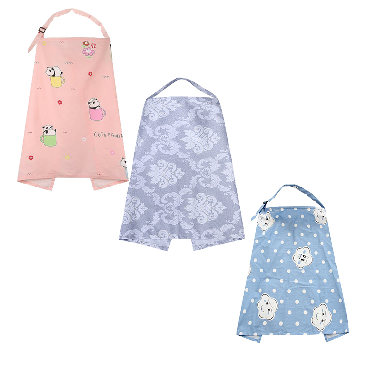Famicheer BSCI cotton nursing towel covering nursing women feeding shawl multi use cover