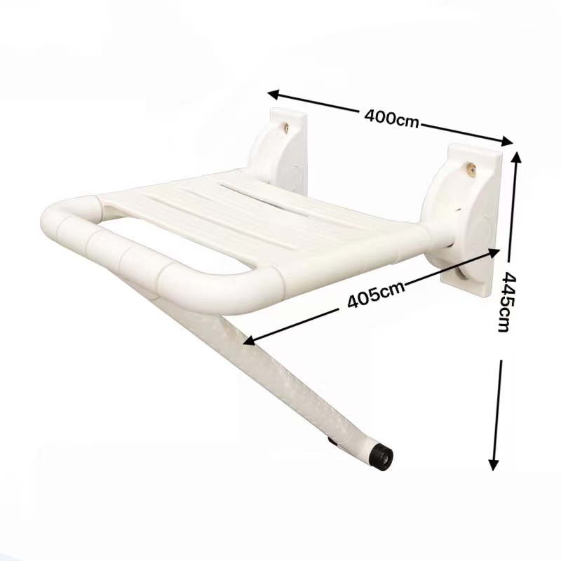 Wholesales bathroom wall mounted fold up shower seat chair for elderly