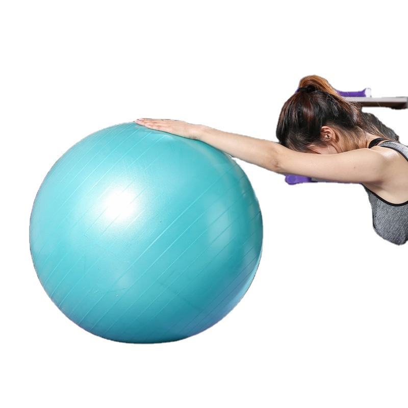 PVC thickened explosion-proof yoga ball yoga fitness ball sporting goods factory direct sales
