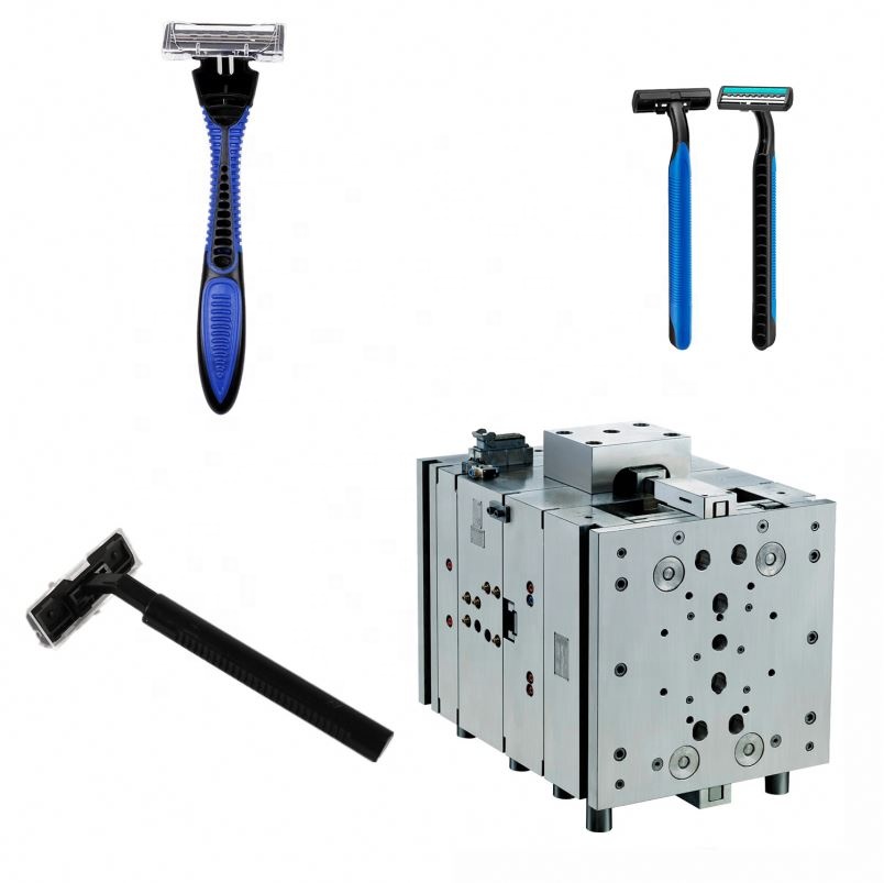 Disposable Plastic Razor Mould для Factory, Triple Blades, Injection Mould, Manufacturer Sale