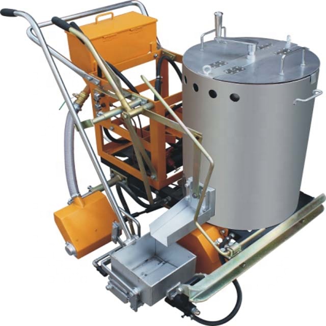 ZM160 Small hot-melt marking machine manufacturers, hand-push road marking vehicles, road marking machines