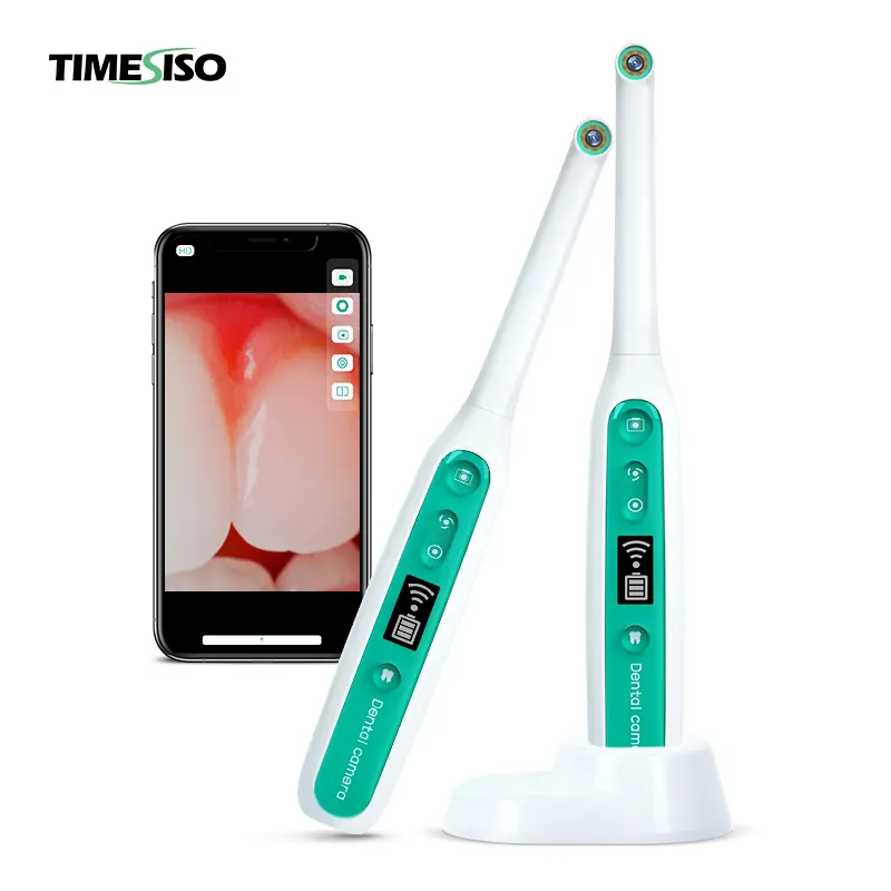Android IOS APP Digital Microscope Mini Inspection Endoscope Wifi Intra Oral Scanner 1080P HD Dental Intraoral Camera for Teeth