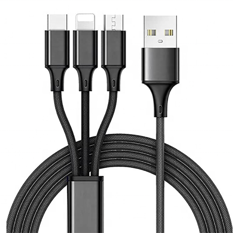 Бесплатная доставка, товары, горячая Распродажа, мобильные оценки 3 в 1, usb-кабель для iphone