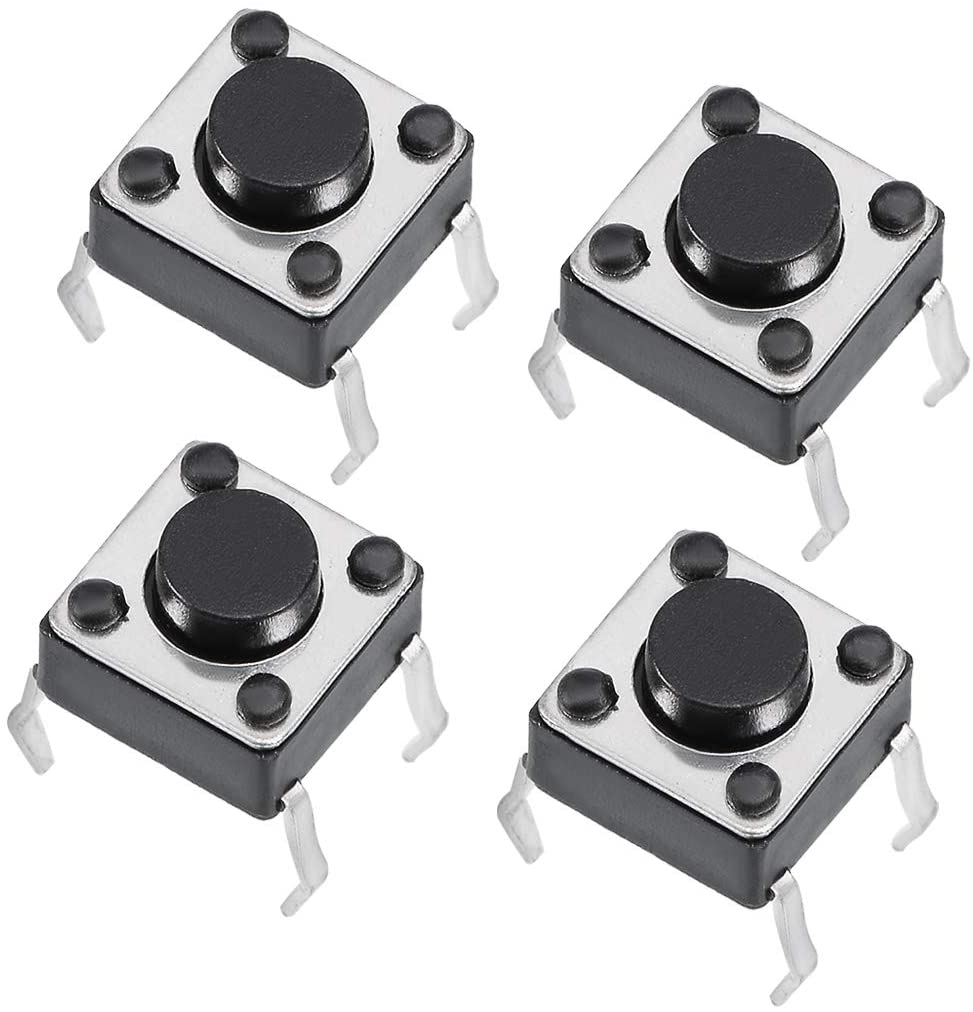 SYHY 1000 шт. тактовый кнопочный переключатель 6x6x4,3 мм 664,3 мм 4 Pin Micro PCB SMT мгновенный тактовый кнопочный переключатель 4 Pin DIP