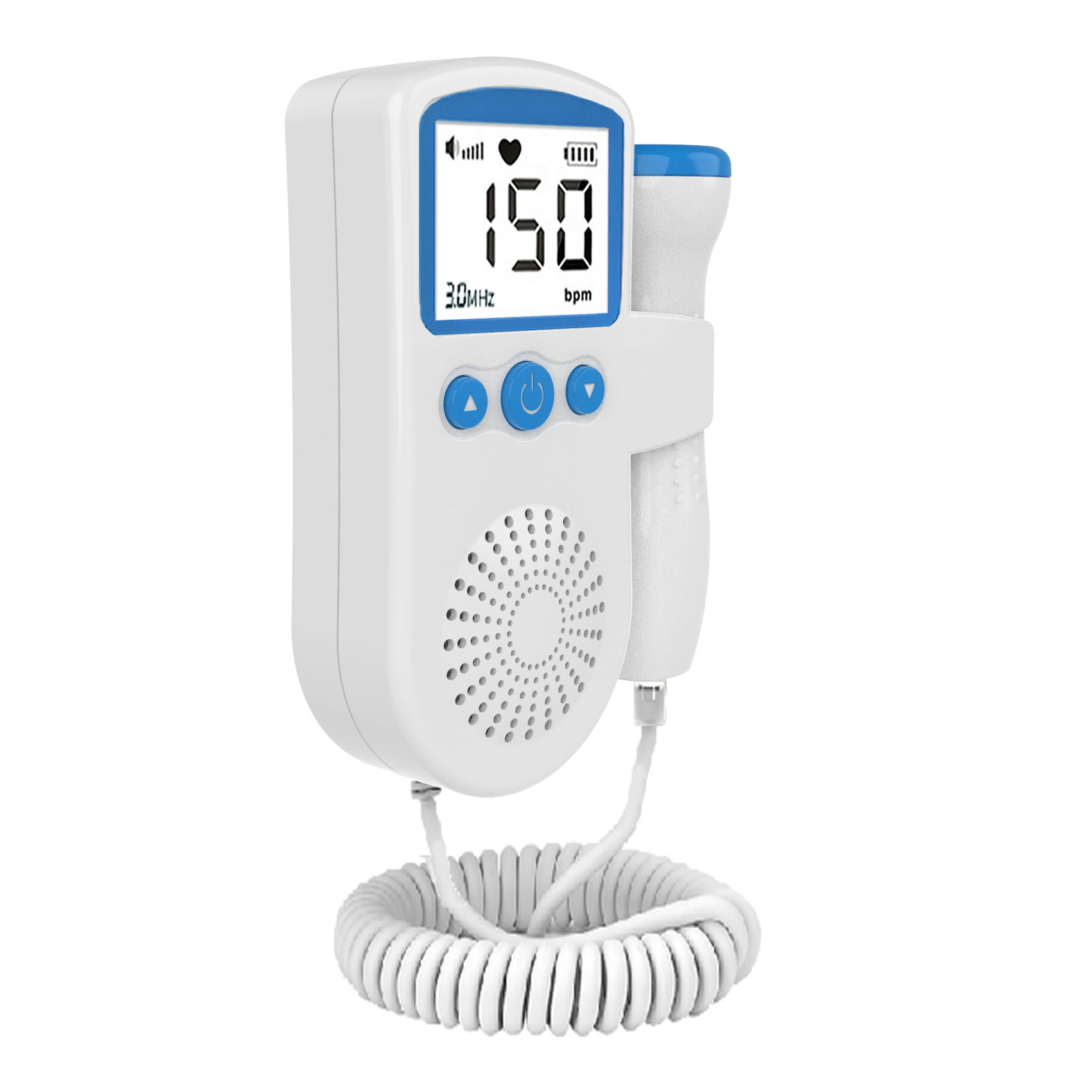 Wholesale Price Mini Size Portable Fetal Doppler 3mhz Baby Heartbeat Monitor Pocket Doppler Fetal