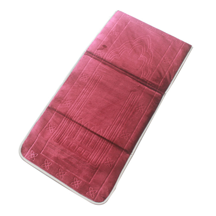Soft Anti Slip Prayer Rug Islam Muslim Prayer Travel Folding Mat