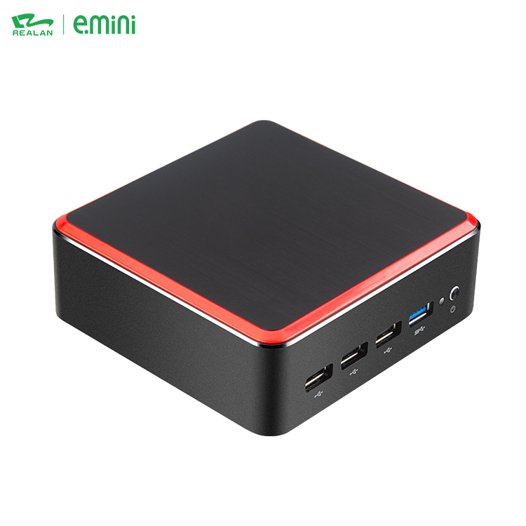 Настольный компьютер для коммерческого обучения NUC intel Mini PC, тонкий клиент для Windows 10 Linux