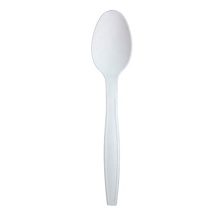 Wholesale corn starch biodegradable cutlery plastic pla compostable fork spoon knife