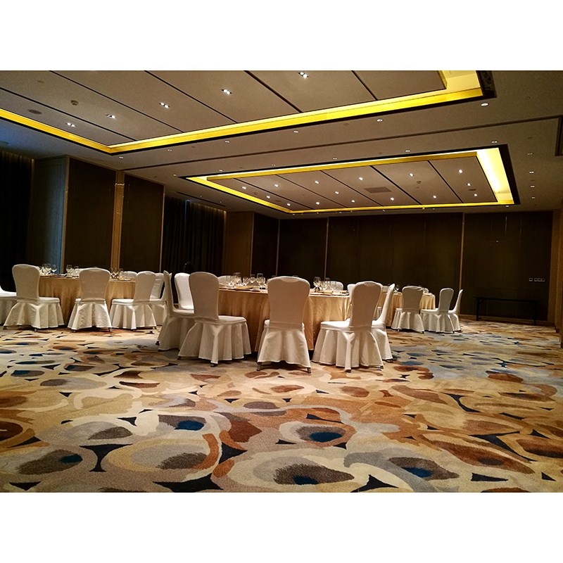 Haima Carpet OEM and ODM Kempinski Hotel Woven Wall To Wall Axminster Carpet