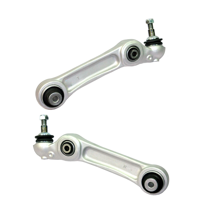 Pair Suspension Control Arm Rear 31126794203 Front 31126794204 Lower Ball Joint Kit RK641511 for Car 5 Series Base Silver Color