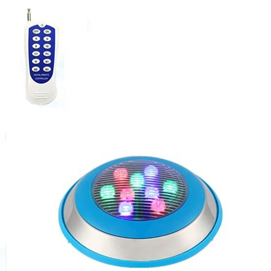 Цветная (RGB) подсветка для бассейна 9 Вт светодиодные лампы из нержавеющей стали 12V Открытый водонепроницаемый для плавания под водой фонтан