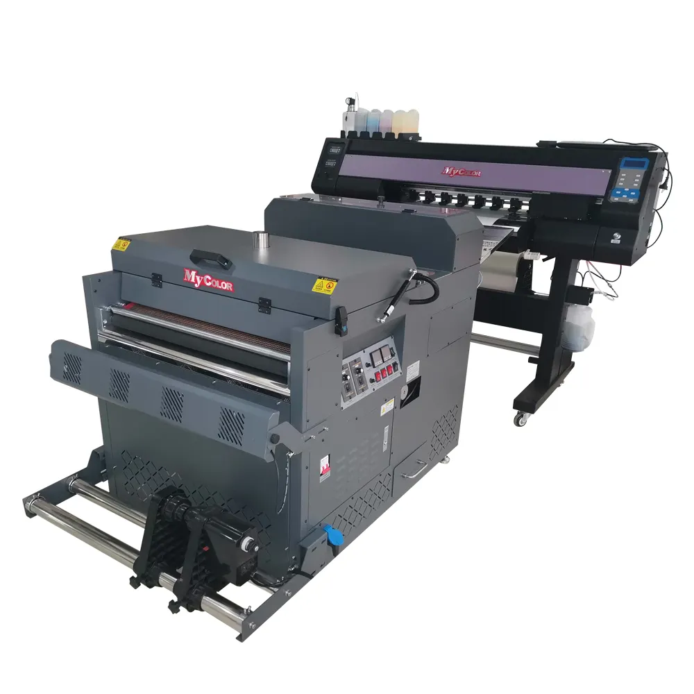 Roll To Roll DTF Printer With I3200 Heads Printing Machine Heat Transfer Clothes Pet Film