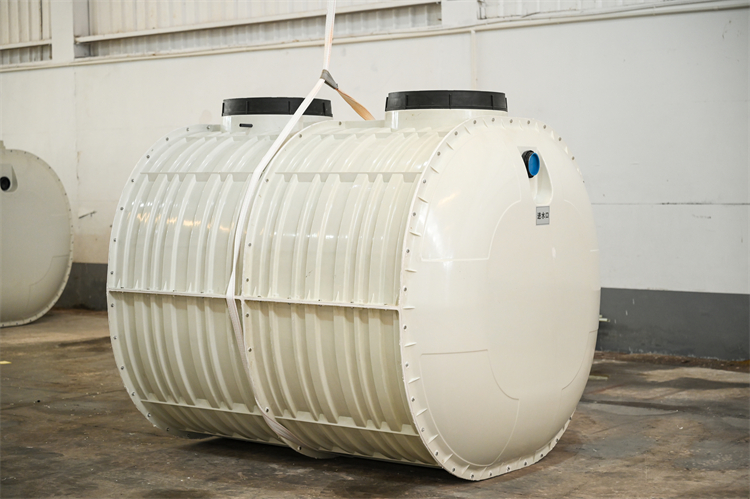 New YuDa 0.5T /Day sewage treatment equipment FRP molded septic tank SMC reaction tank sedimentation tank