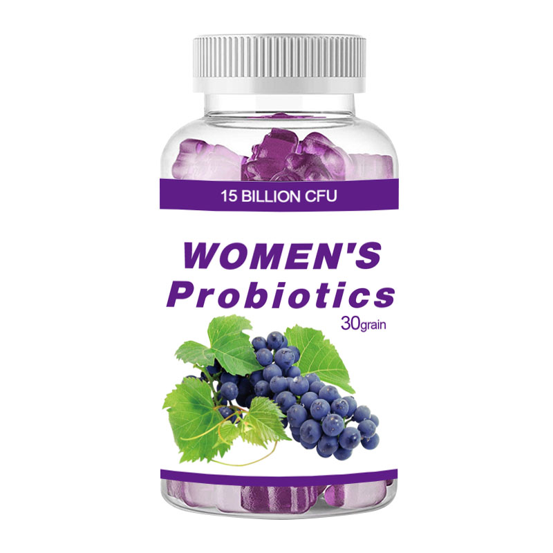 New products OEM Vegan Probiotic Supplement Raw Probiotics For Women With Prebiotics Digestive Enzymes Support