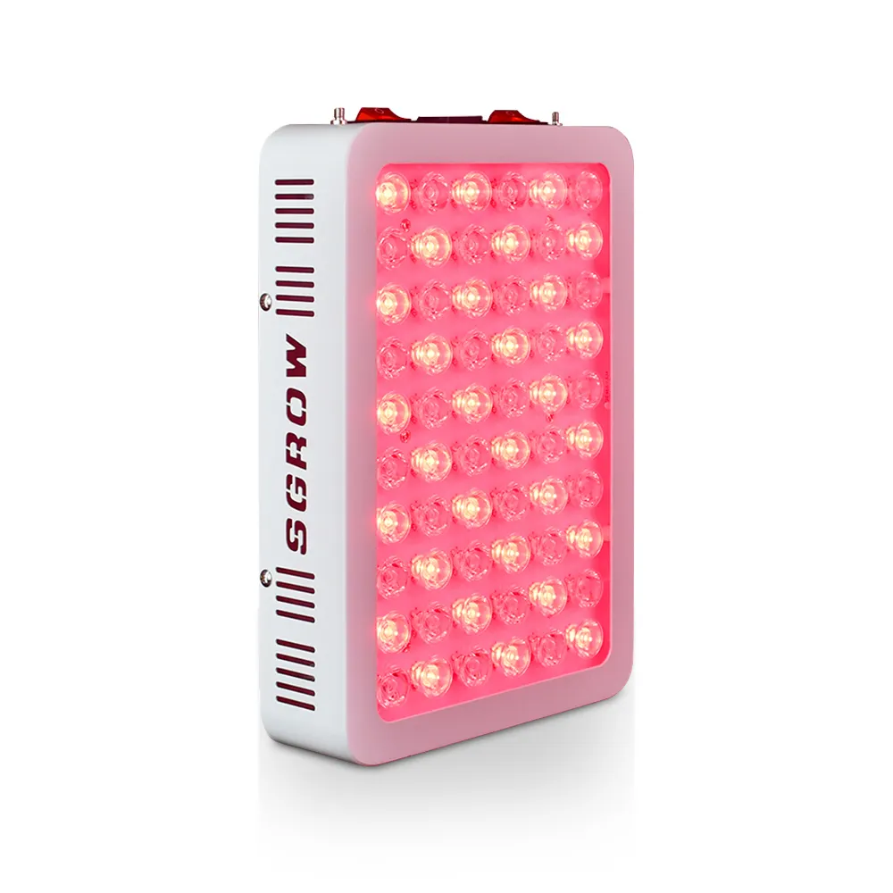 SGROW PM300 Anti Aging Pain Relief Devices 300W 660nm 850nm Red Infared Light Therapy Panel