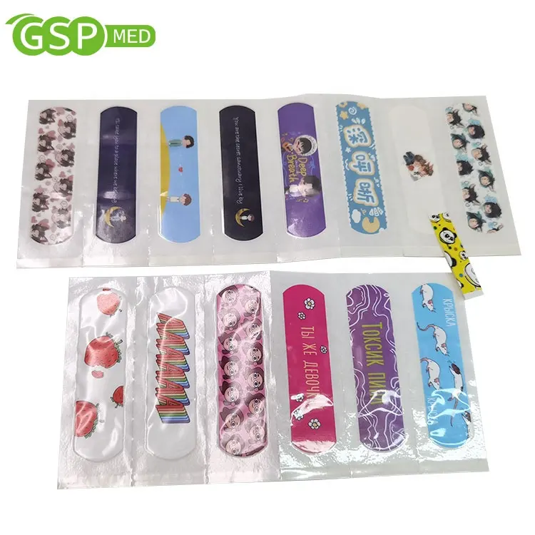 2021 Best Sale Waterproof Russia medical customized Design finger plaster wound adhesive bandage