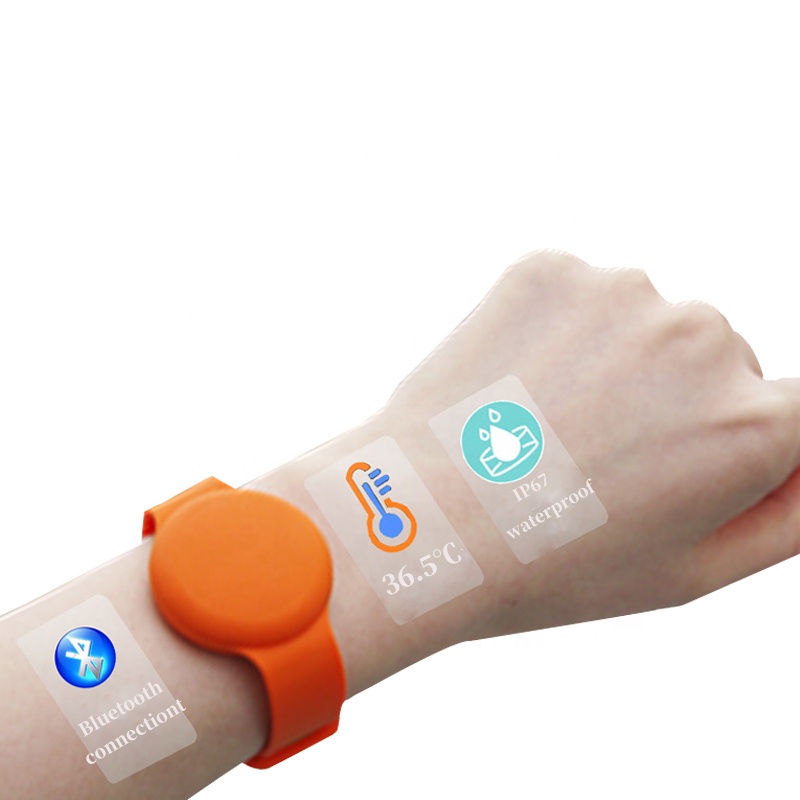 Hot Sale Multifunction Waterproacof Ip67 Smart Body Temperature Measuring Watch