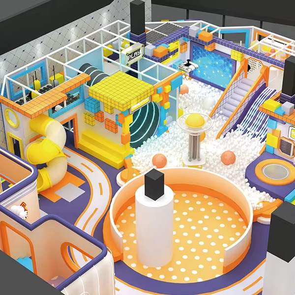Luckyplay Indoor Playground For Children Juegos Infantiles Toddler Playhouse For Amusement Park Use