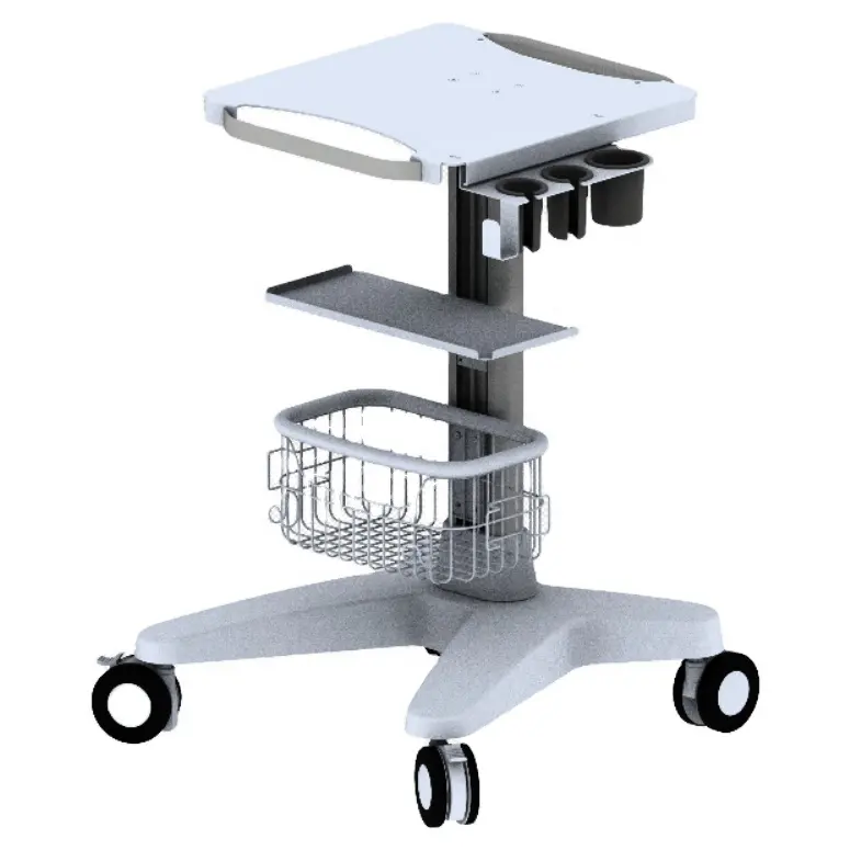 Top selling portable ultrasound ECG machine laptop ultrasound medical cart trolley
