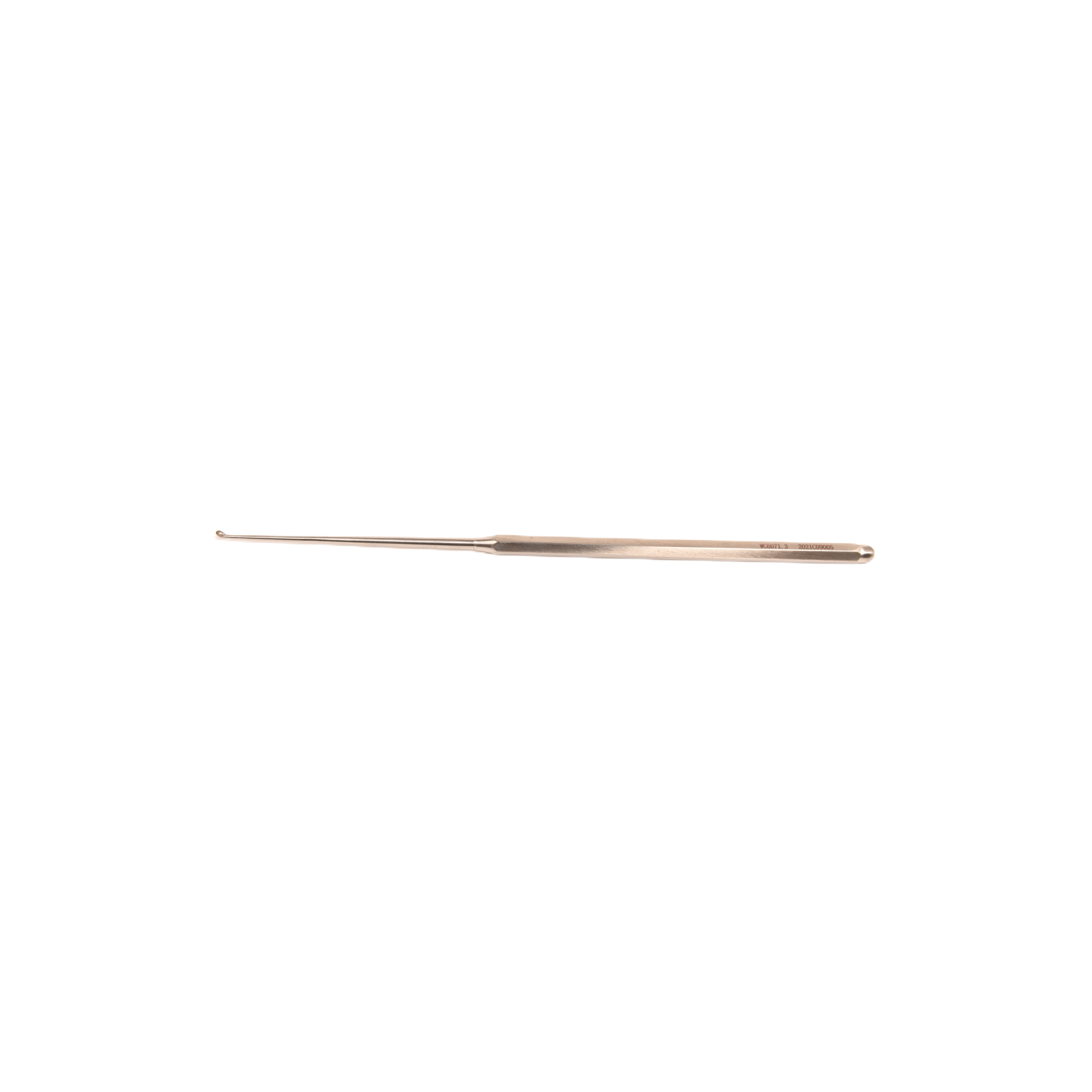 Surgical instruments otoscope instruments ear curette 2.2*1.8mm for Ear surgery