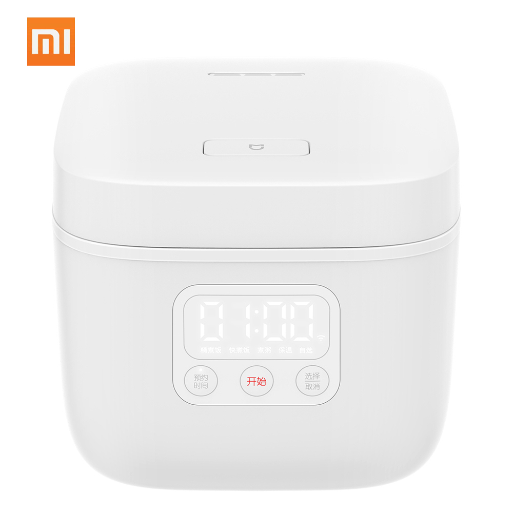 Миниатюрная электрическая рисоварка XIAOMI MIJIA, Умная Автоматическая кухонная плита, на 1-3 человек, 1,6 л, 220 В, многофункциональная Светодиодная панель