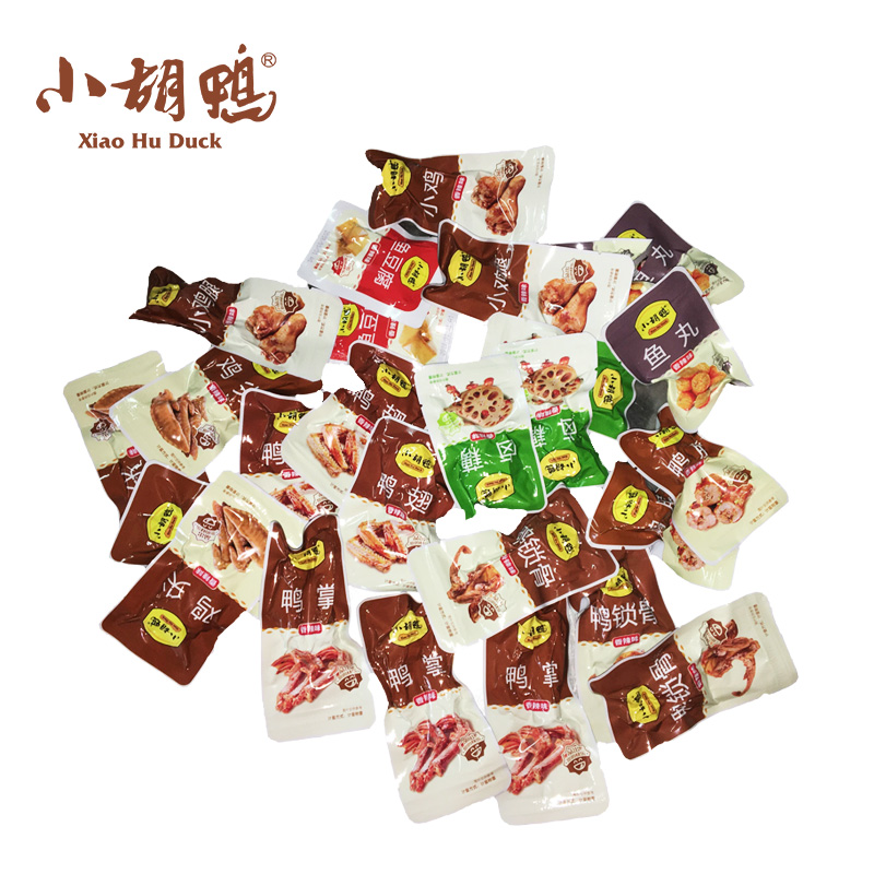 Вкусные закуски Xiao Hu-Duck, 550 г * подарочный набор закусок, китайский Снэк с острым вкусом
