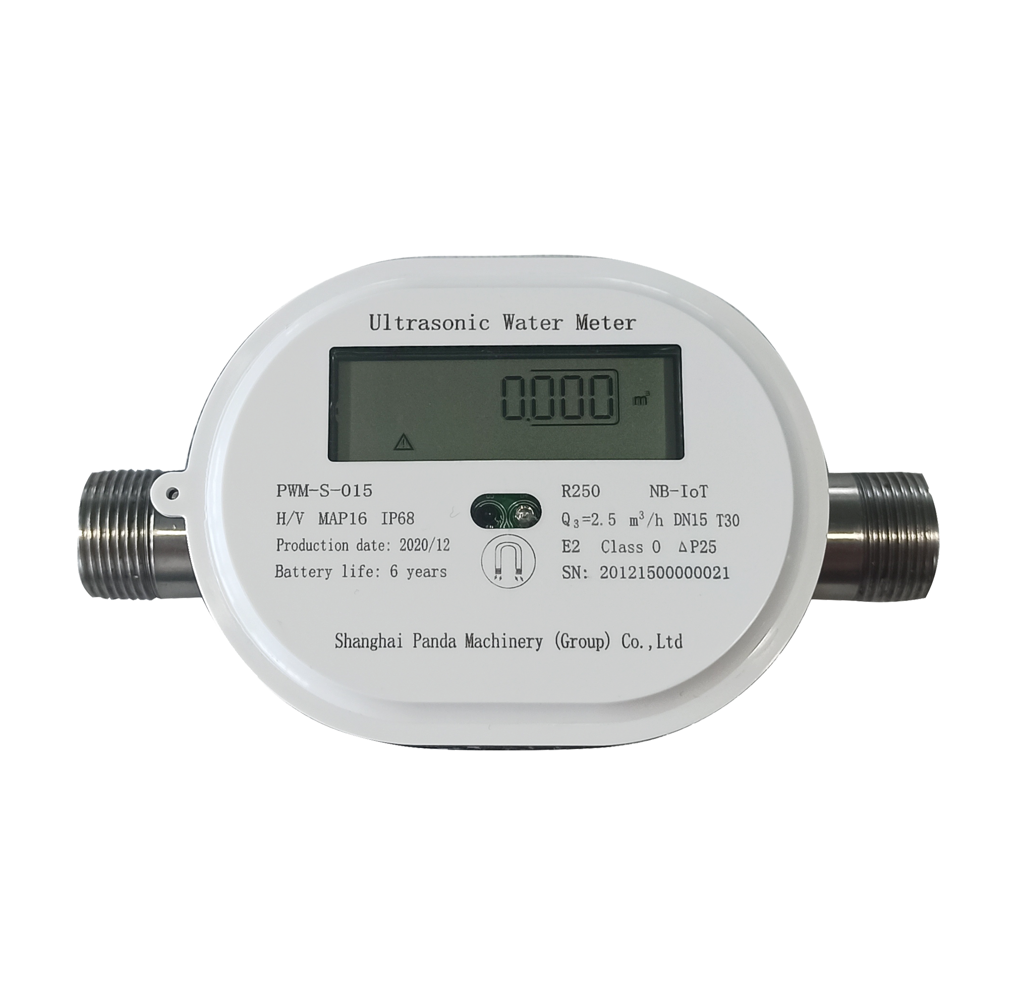 Lorawan NB-IoT умный Ультразвуковой счетчик воды AMR
