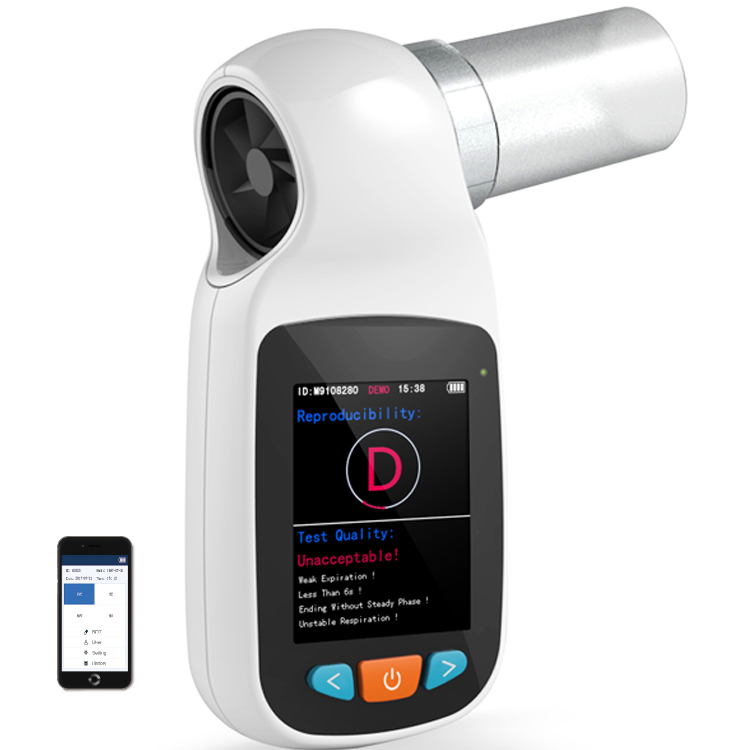 CONTEC SP70B портативный медицинский спирометр bluetooth