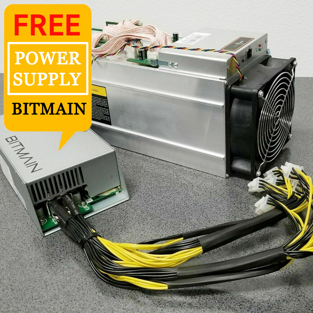Б/у Майнер биткоинов Antminer S9 S9i S9j 14t 14,5 t б/у Майнер машины Asic S9 Bitmain источник питания